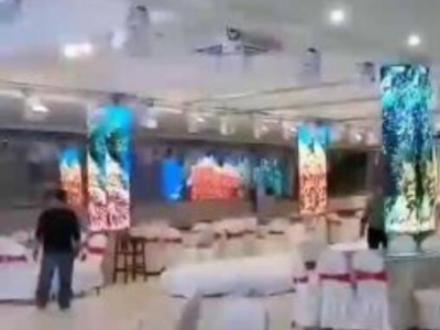 酒店宴會(huì)廳LED大屏